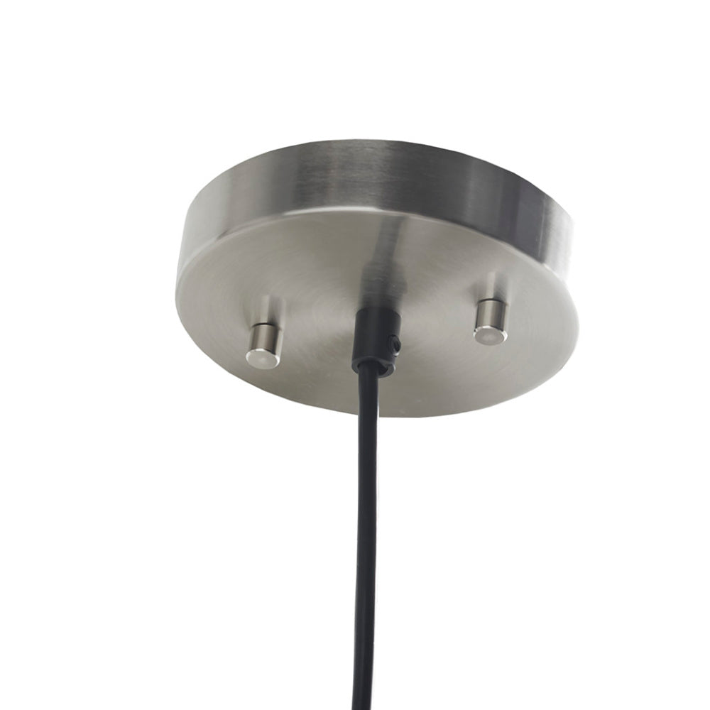 Smoke Grey Bell-Shaped Glass Pendant Light | Antique Brass Ceiling Mount, Modern Kitchen Hanging Fixture