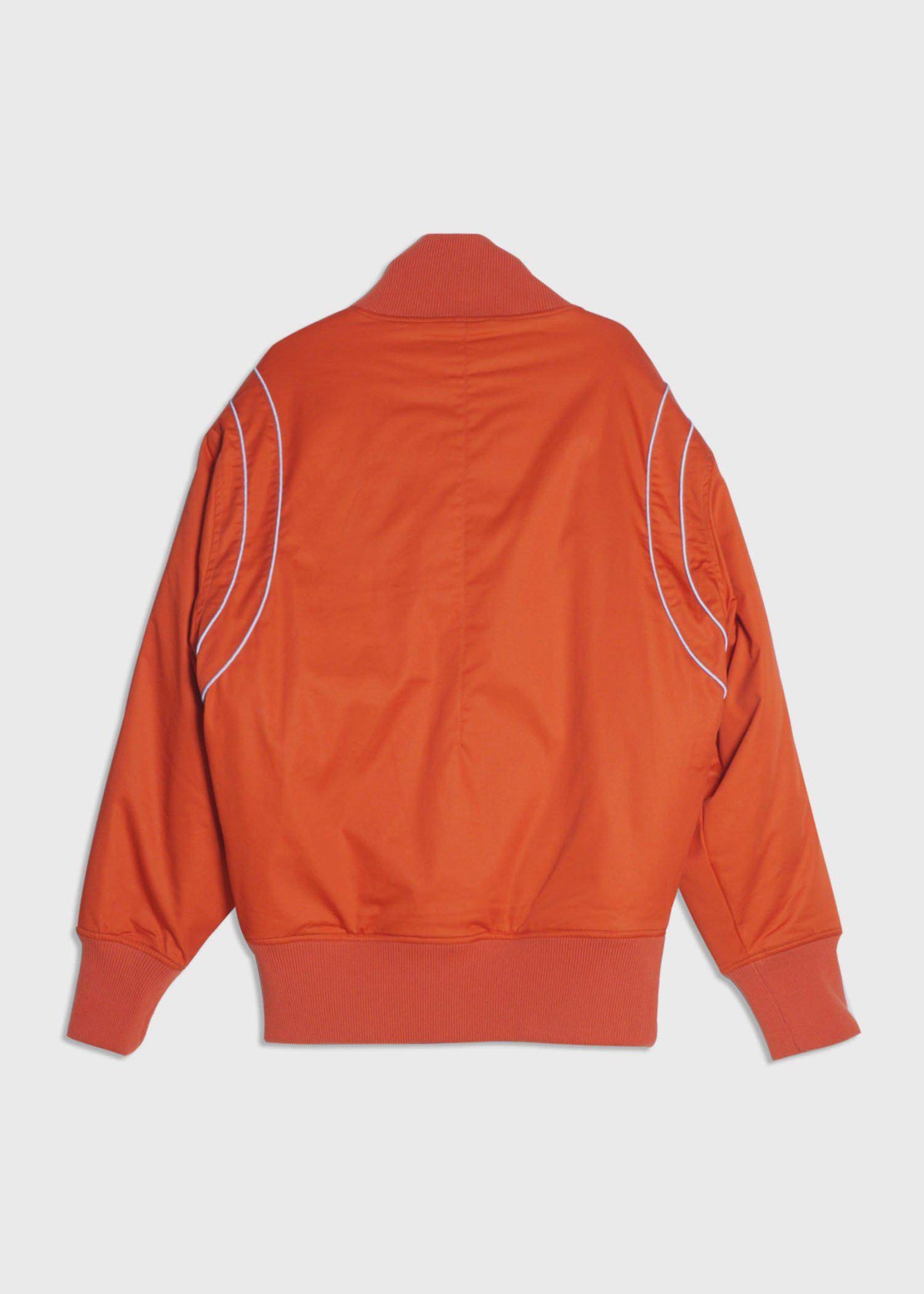 Men's Oversize Bomber Jacket in Orange - Konus Brand