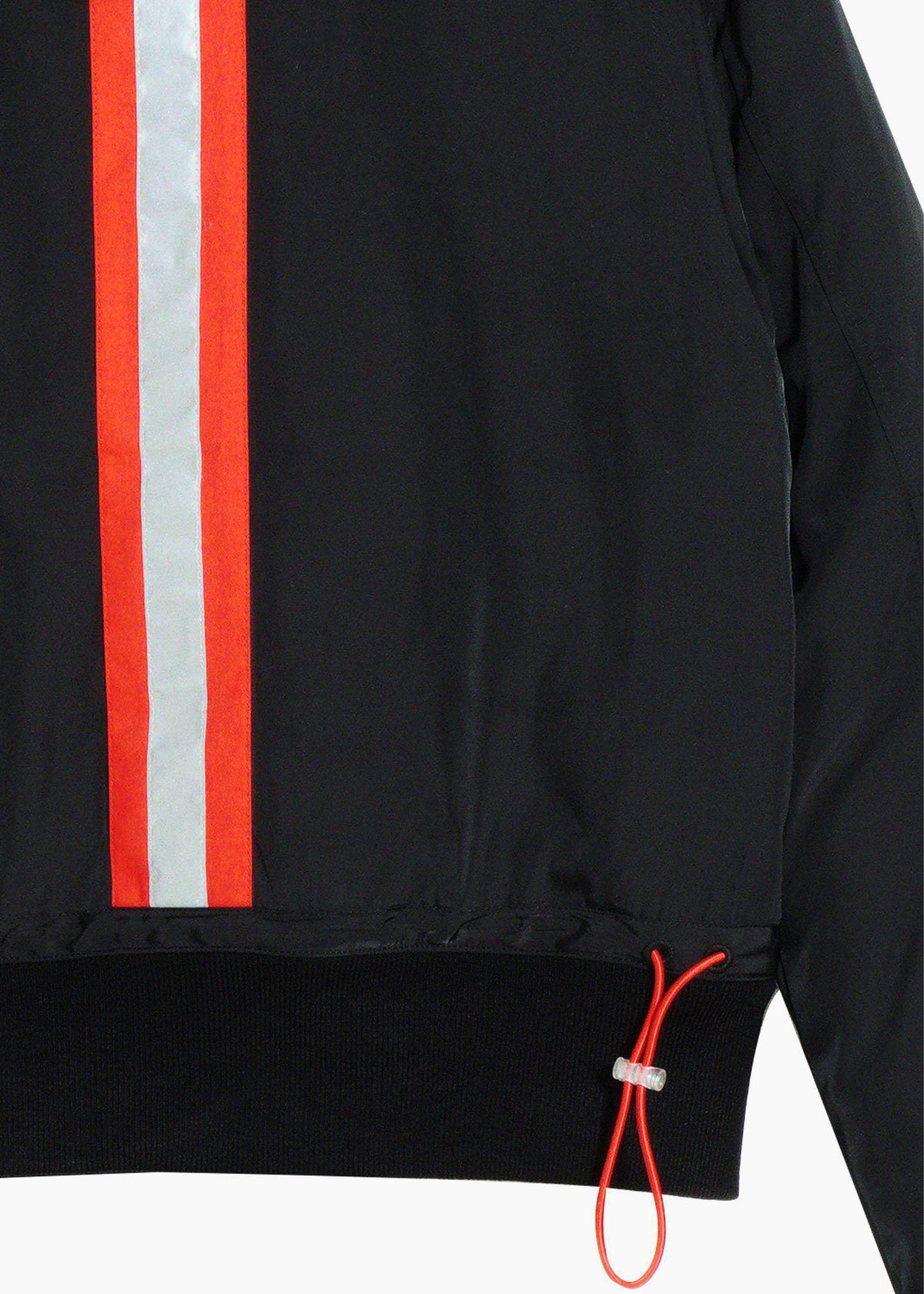 Men's Mock Collar Bomber Jacket in Black - Konus Brand