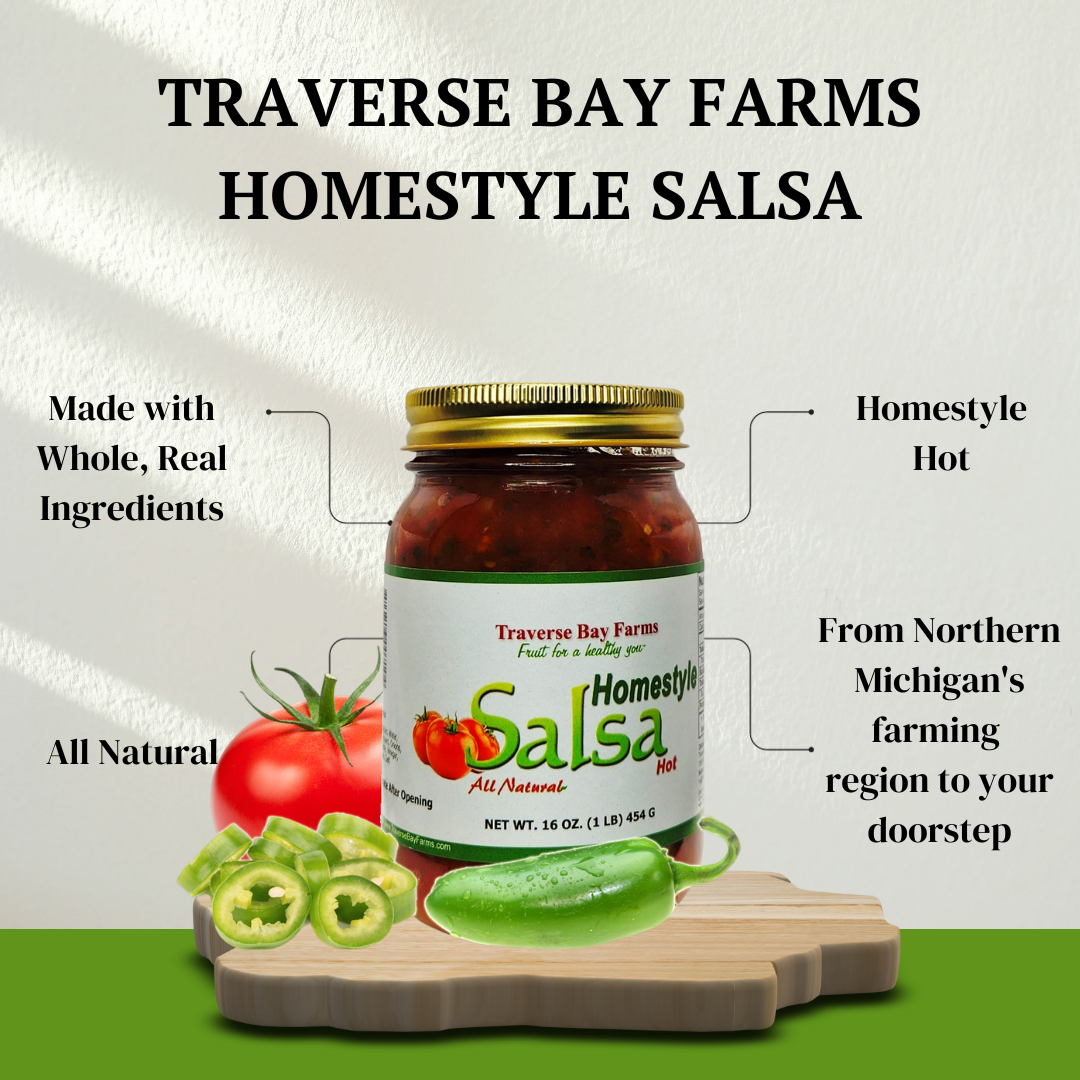 All Natural Homestyle Chunky Salsa - Hot, 16 oz