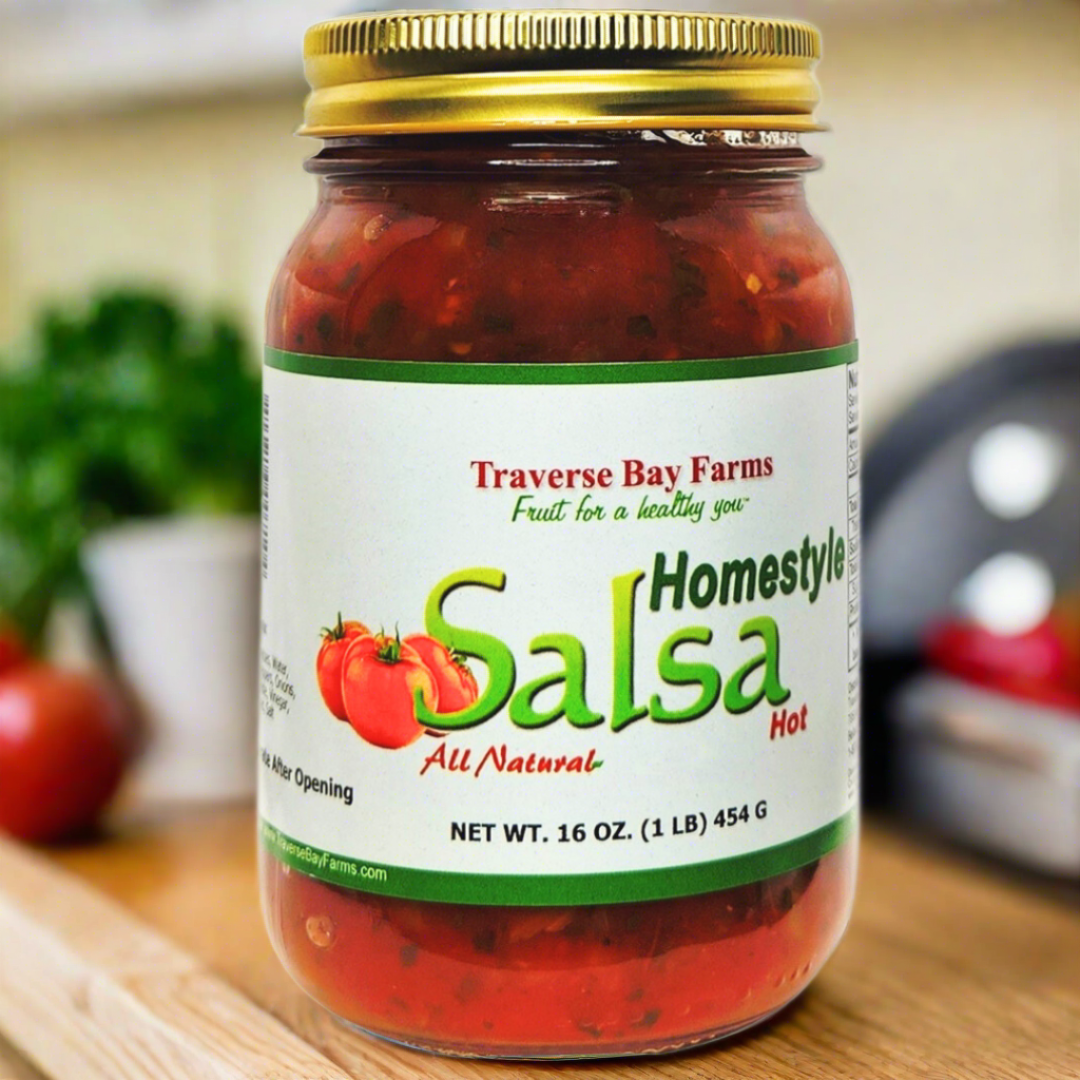 All Natural Homestyle Chunky Salsa - Hot, 16 oz