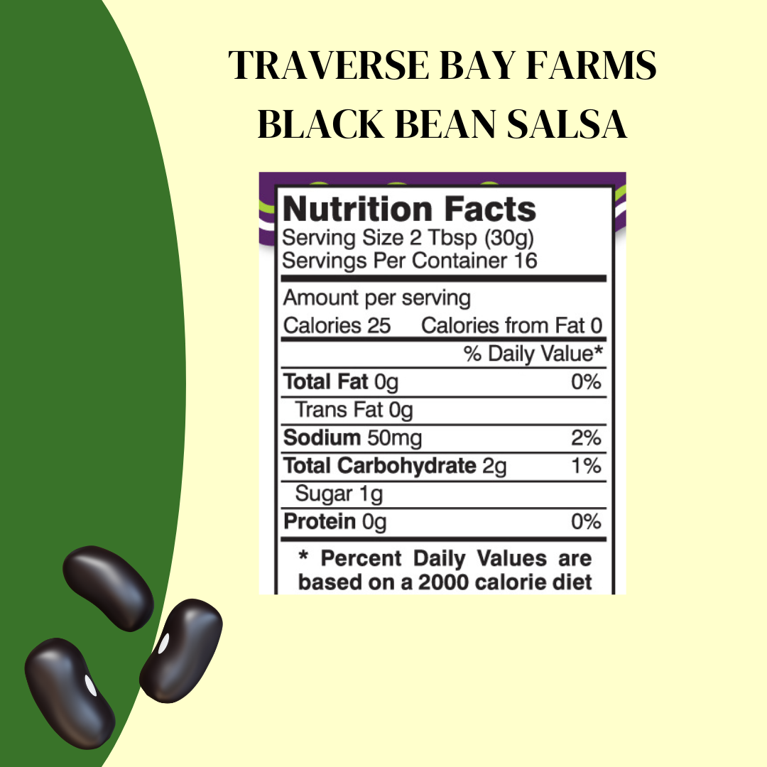 Black Bean Salsa - Medium, 16 oz