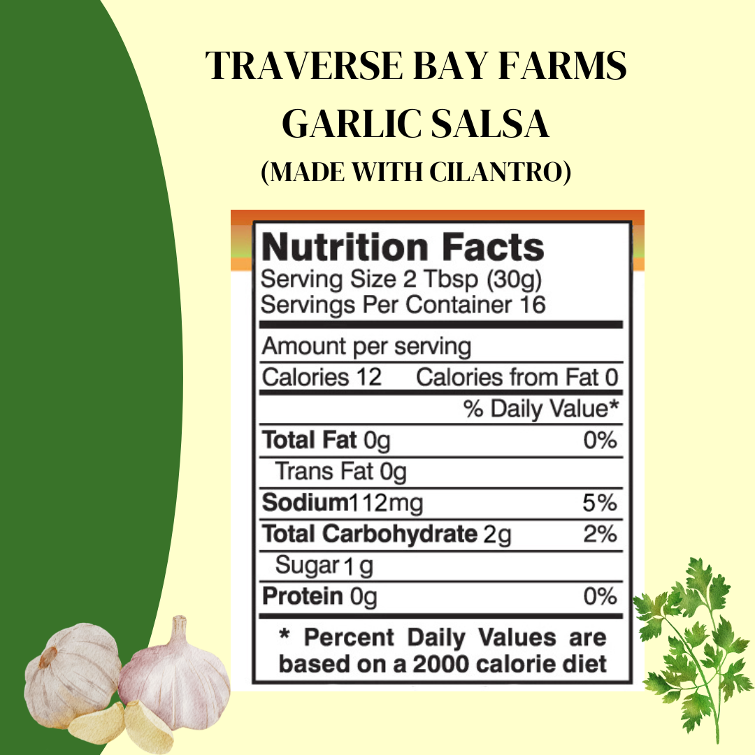 Garlic Salsa - Mild, 16 oz