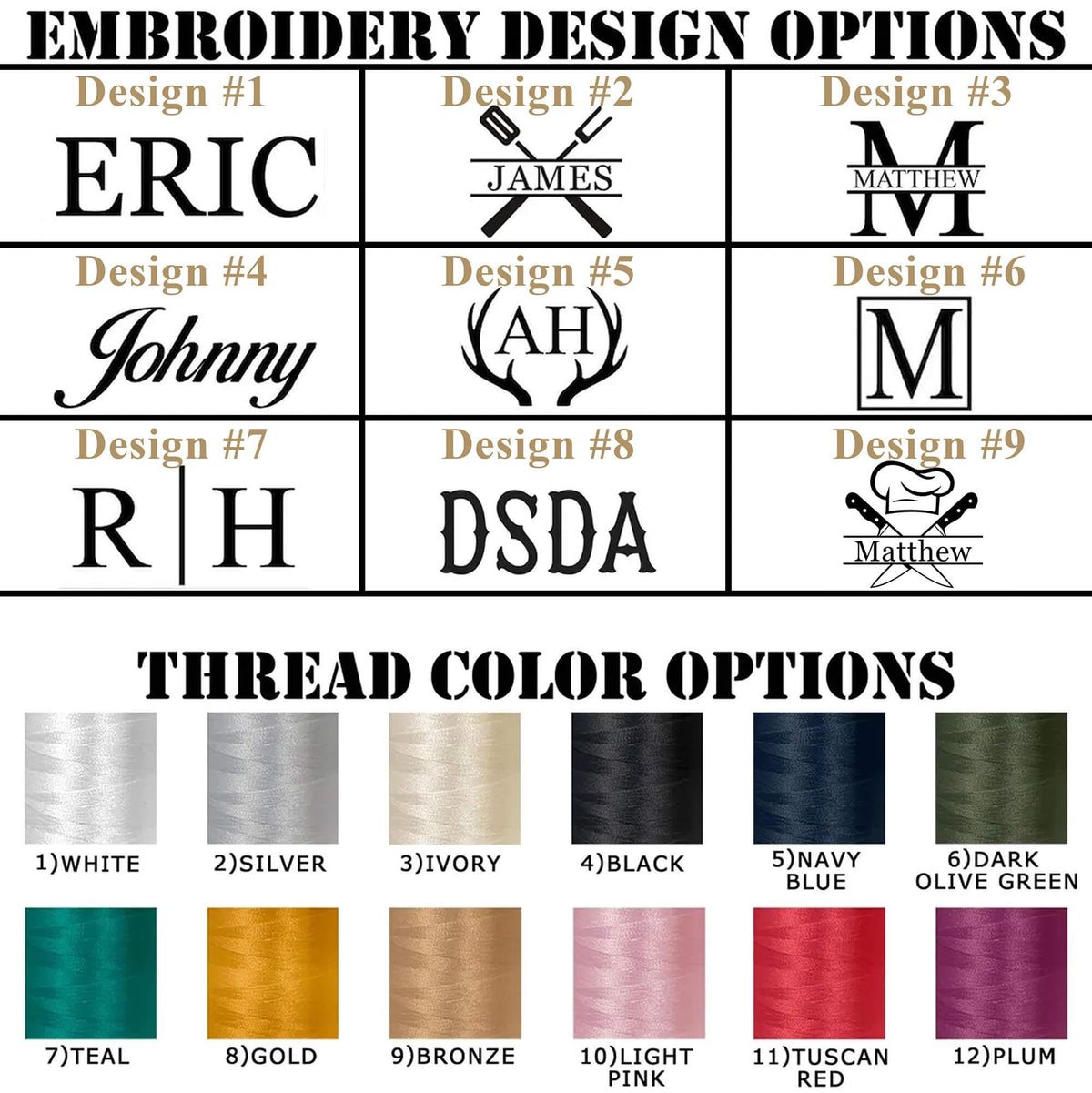 Personalized Canvas Apron for Men, Canvas Aprons with Pockets, Embroidered Kitchen Apron, Barbeque Apron, Bartender Apron, Chef Apron