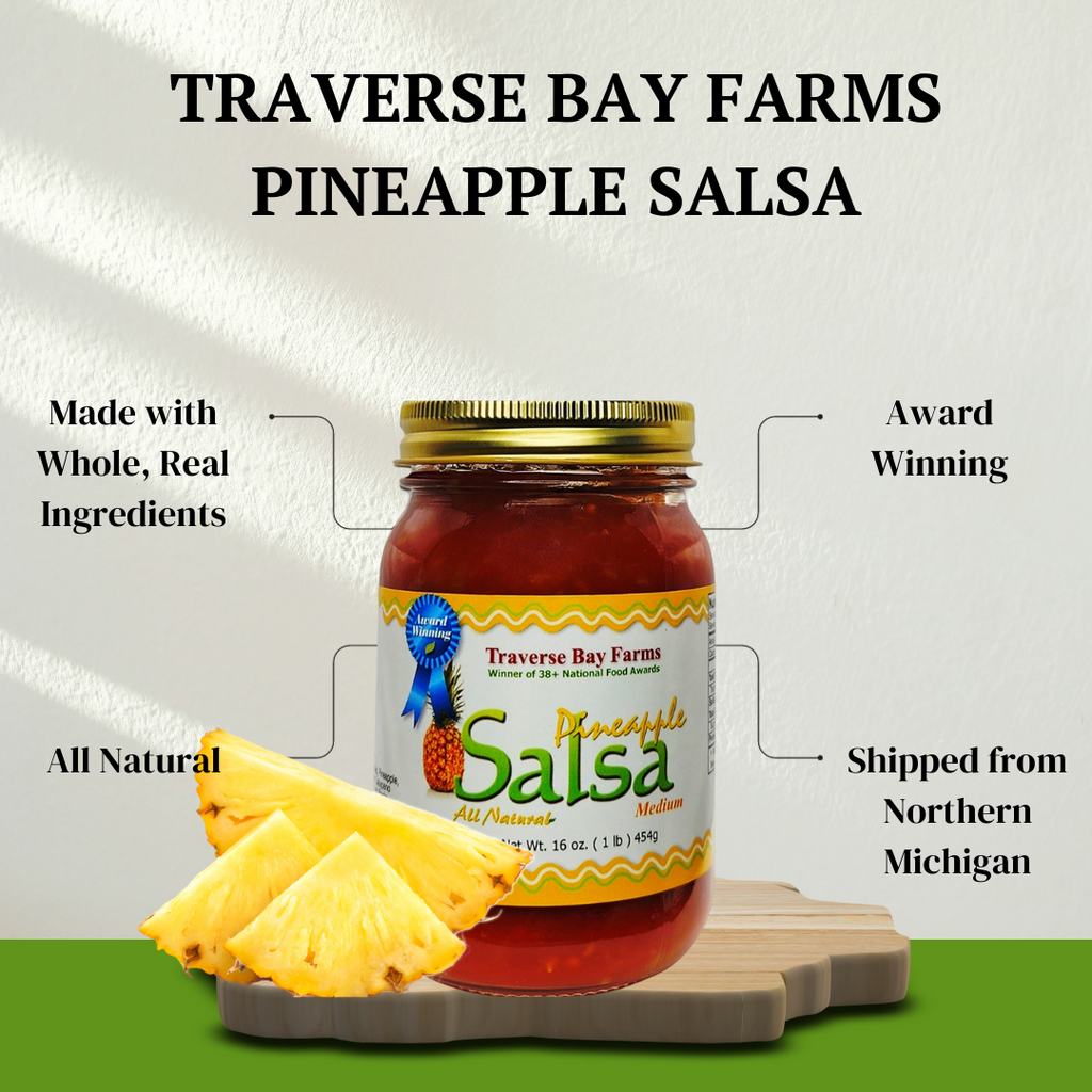 Pineapple Salsa - Medium, 16 oz