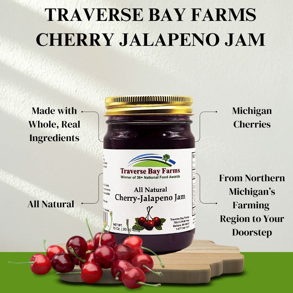 Cherry Jalapeno Jam - 15 oz.