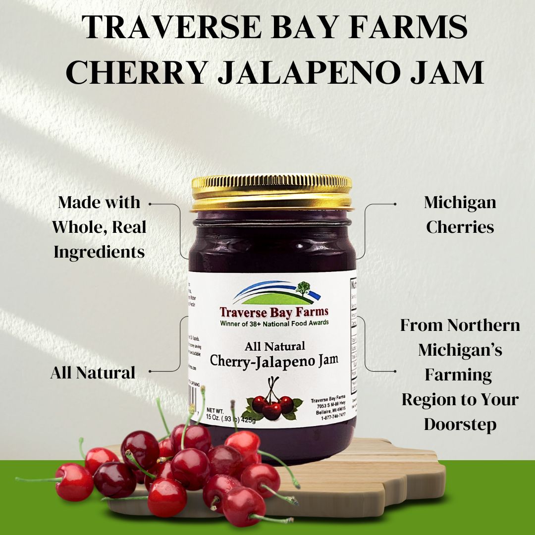 Cherry Jalapeno Jam - 15 oz.