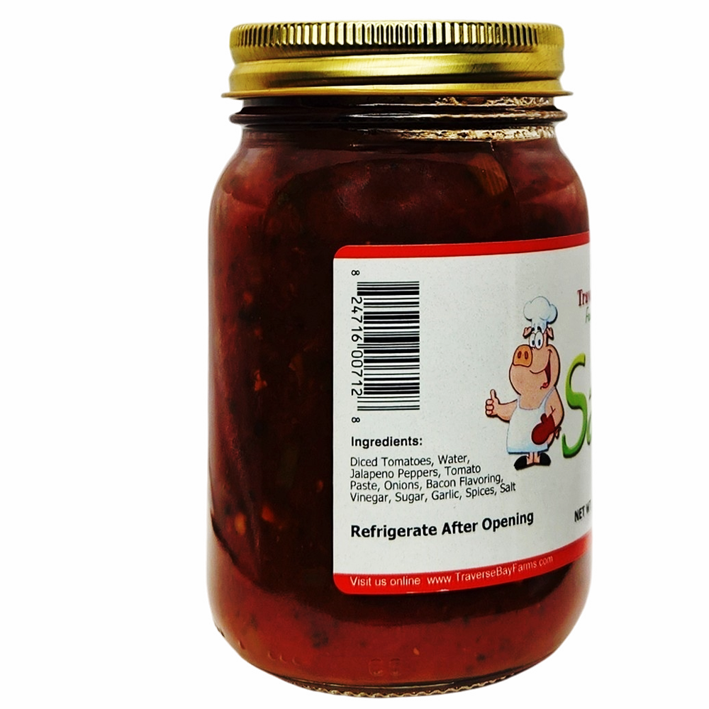 Bacon Salsa - Mild, 16 oz
